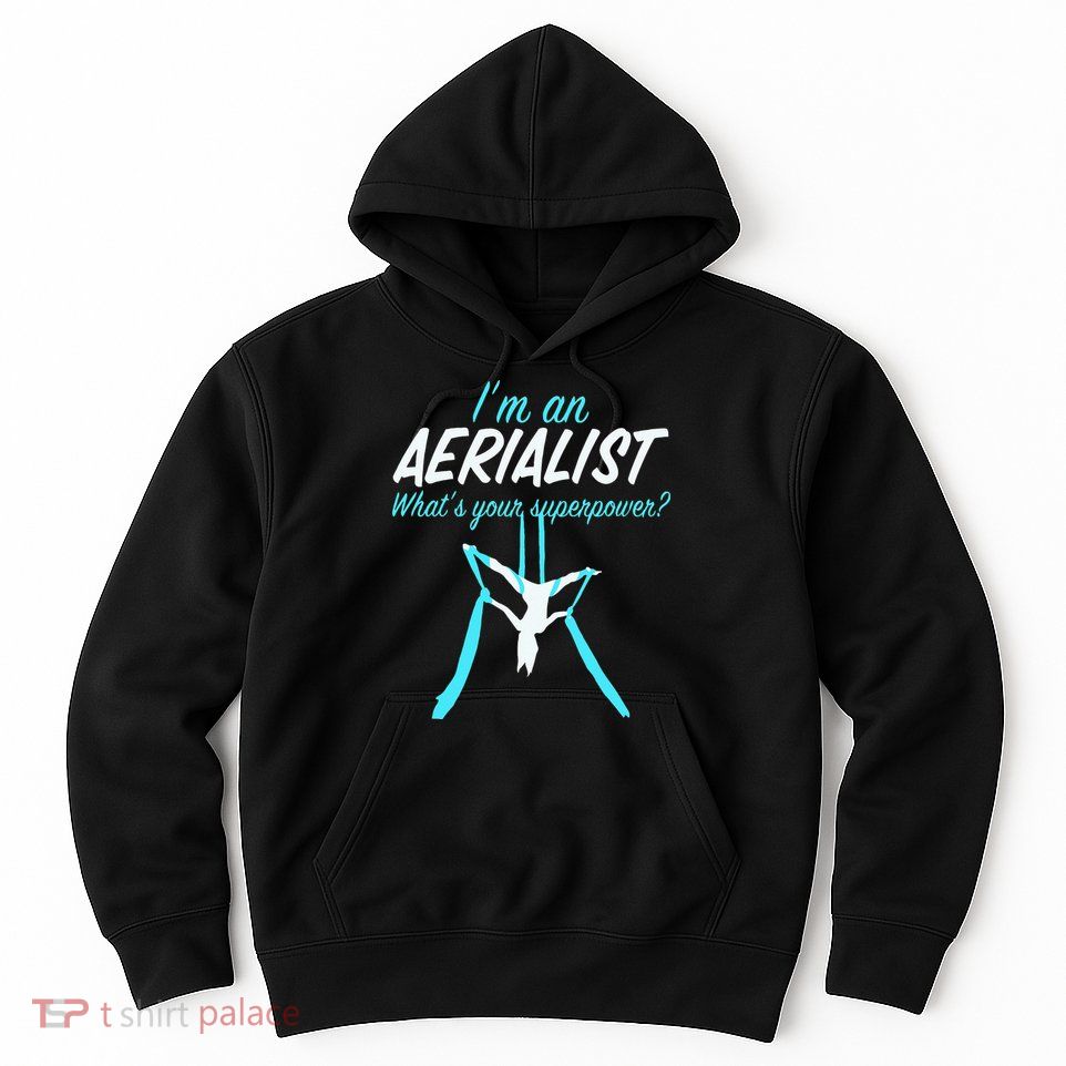 Aerial Silks Dancer Aerialist Air Yoga Acrobatics Women Gift Hoodie