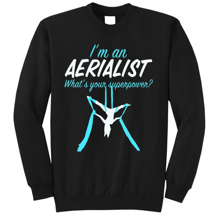 Aerial Silks Dancer Aerialist Air Yoga Acrobatics Women Gift Sweatshirt