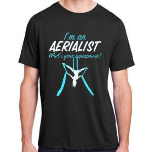 Aerial Silks Dancer Aerialist Air Yoga Acrobatics Women Gift Adult ChromaSoft Performance T-Shirt