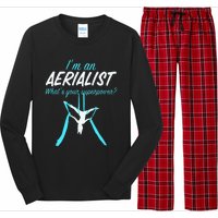 Aerial Silks Dancer Aerialist Air Yoga Acrobatics Women Gift Long Sleeve Pajama Set