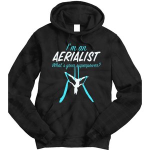 Aerial Silks Dancer Aerialist Air Yoga Acrobatics Women Gift Tie Dye Hoodie