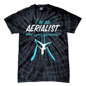 Aerial Silks Dancer Aerialist Air Yoga Acrobatics Women Gift Tie-Dye T-Shirt