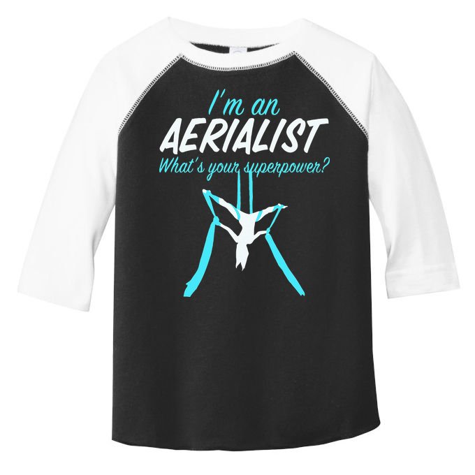 Aerial Silks Dancer Aerialist Air Yoga Acrobatics Women Gift Toddler Fine Jersey T-Shirt