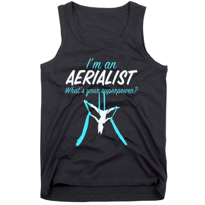 Aerial Silks Dancer Aerialist Air Yoga Acrobatics Women Gift Tank Top