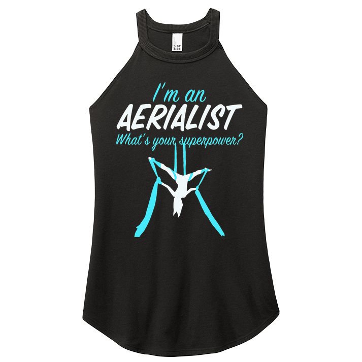 Aerial Silks Dancer Aerialist Air Yoga Acrobatics Women Gift Women's Perfect Tri Rocker Tank