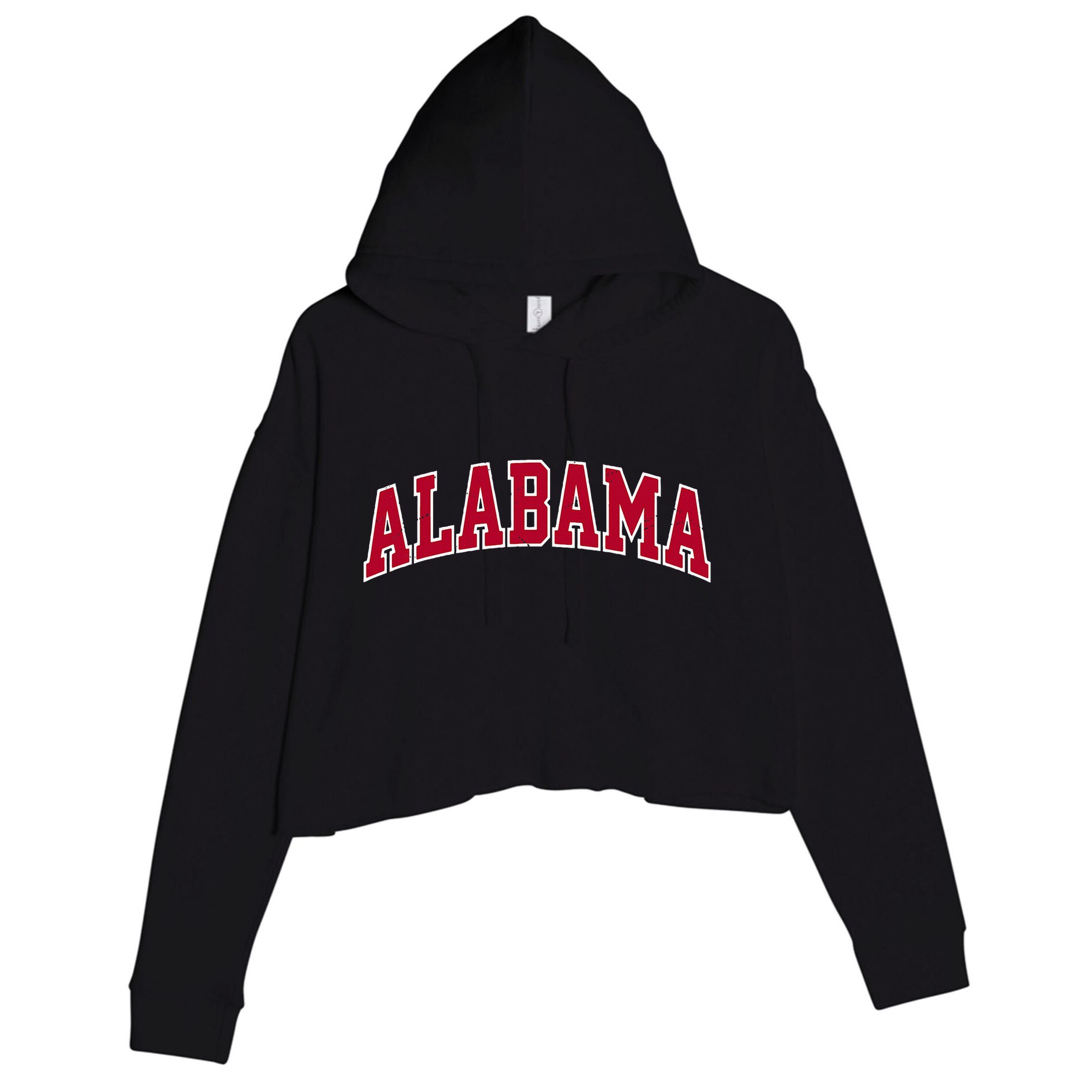 Alabama Sports Design Gifts Women Boy Girl Crop Fleece Hoodie