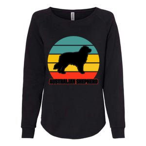 Australian Shepherd Dog Lover Graphic Womens California Wash Sweatshirt