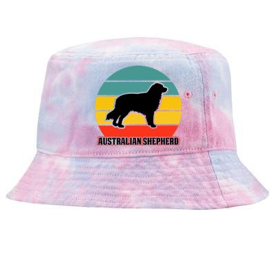 Australian Shepherd Dog Lover Graphic Tie-Dyed Bucket Hat