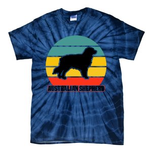 Australian Shepherd Dog Lover Graphic Tie-Dye T-Shirt