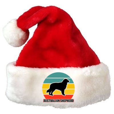 Australian Shepherd Dog Lover Graphic Premium Christmas Santa Hat