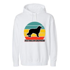 Australian Shepherd Dog Lover Graphic Garment-Dyed Fleece Hoodie