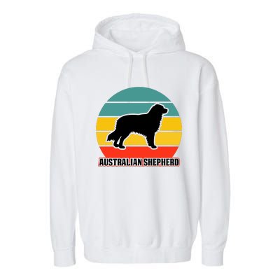 Australian Shepherd Dog Lover Graphic Garment-Dyed Fleece Hoodie