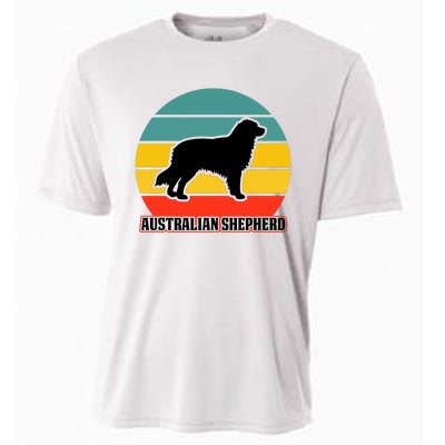 Australian Shepherd Dog Lover Graphic Cooling Performance Crew T-Shirt