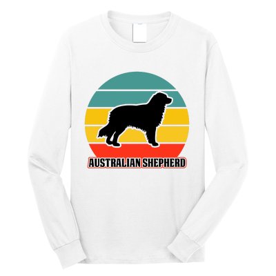 Australian Shepherd Dog Lover Graphic Long Sleeve Shirt