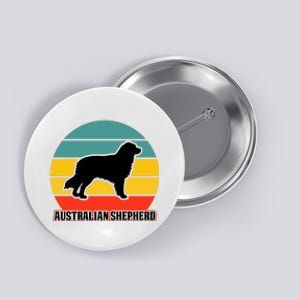 Australian Shepherd Dog Lover Graphic Button