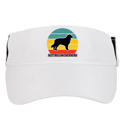 Australian Shepherd Dog Lover Graphic Adult Drive Performance Visor