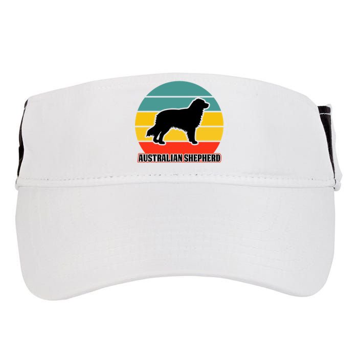 Australian Shepherd Dog Lover Graphic Adult Drive Performance Visor