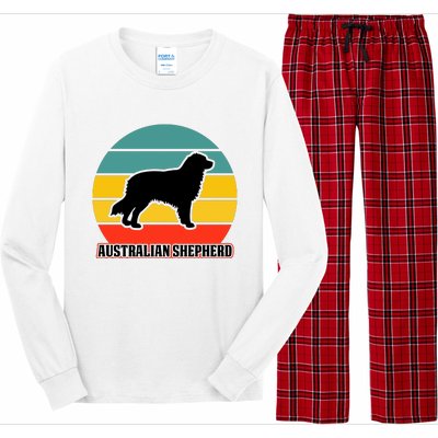 Australian Shepherd Dog Lover Graphic Long Sleeve Pajama Set