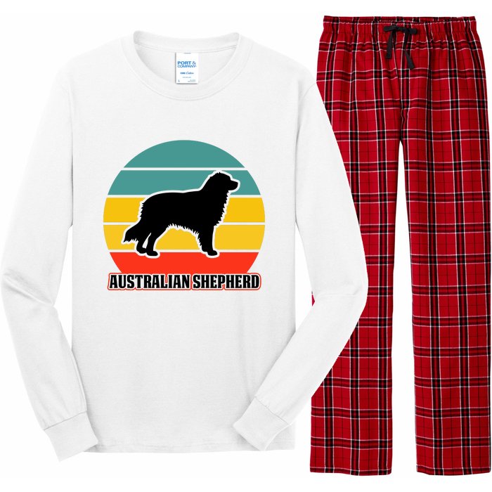 Australian Shepherd Dog Lover Graphic Long Sleeve Pajama Set