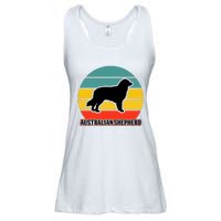 Australian Shepherd Dog Lover Graphic Ladies Essential Flowy Tank