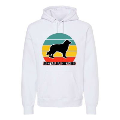 Australian Shepherd Dog Lover Graphic Premium Hoodie