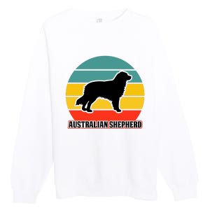 Australian Shepherd Dog Lover Graphic Premium Crewneck Sweatshirt