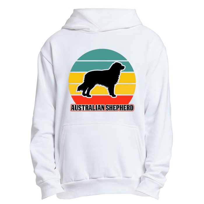 Australian Shepherd Dog Lover Graphic Urban Pullover Hoodie