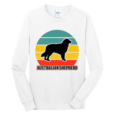 Australian Shepherd Dog Lover Graphic Tall Long Sleeve T-Shirt