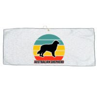 Australian Shepherd Dog Lover Graphic Large Microfiber Waffle Golf Towel