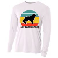 Australian Shepherd Dog Lover Graphic Cooling Performance Long Sleeve Crew