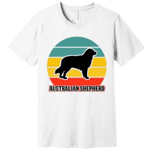 Australian Shepherd Dog Lover Graphic Premium T-Shirt