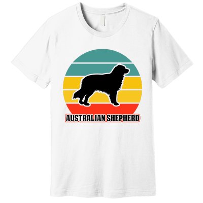 Australian Shepherd Dog Lover Graphic Premium T-Shirt