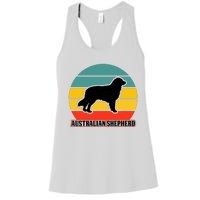 Australian Shepherd Dog Lover Graphic Women's Racerback Tank