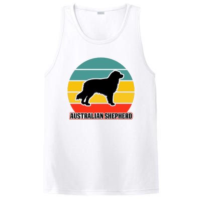 Australian Shepherd Dog Lover Graphic PosiCharge Competitor Tank