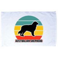 Australian Shepherd Dog Lover Graphic Microfiber Hand Towel