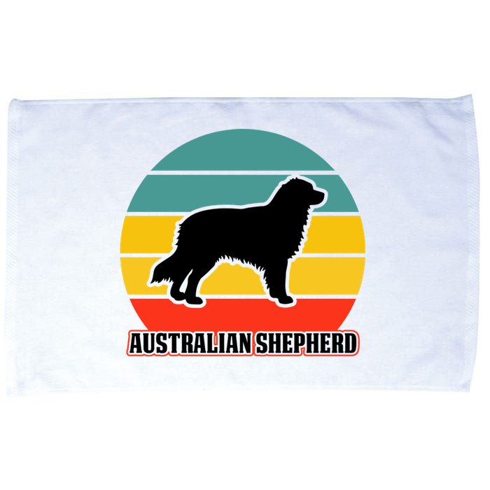 Australian Shepherd Dog Lover Graphic Microfiber Hand Towel