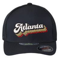 Atlanta Soccer Distressed Retro Baseball Script 404 United Flexfit Unipanel Trucker Cap