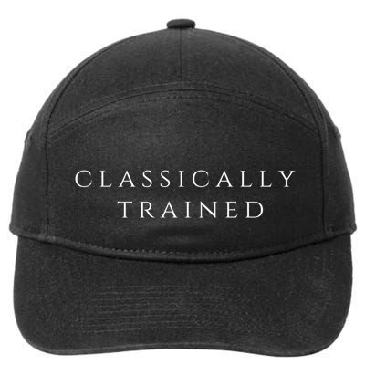 A Stylish Design That Says Classically Trained Gift 7-Panel Snapback Hat