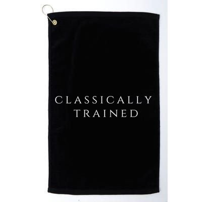 A Stylish Design That Says Classically Trained Gift Golf Towel