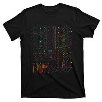 Analogue Synthesiser Electronic Music Modular Life T-Shirt