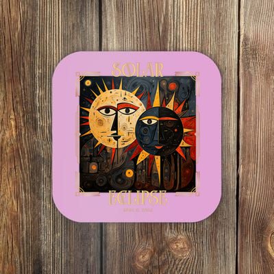 Art Solar Eclipse 2024 Sun Totality April 8th America Coaster