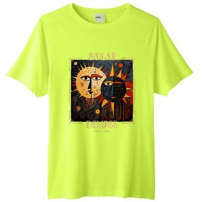 Art Solar Eclipse 2024 Sun Totality April 8th America Tall Fusion ChromaSoft Performance T-Shirt