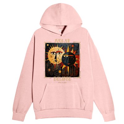 Art Solar Eclipse 2024 Sun Totality April 8th America Urban Pullover Hoodie