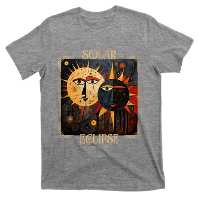 Art Solar Eclipse 2024 Sun Totality April 8th America T-Shirt