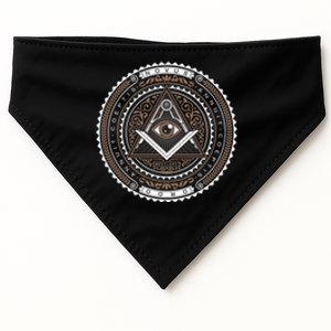 All Seeing Eye Emblem USA-Made Doggie Bandana