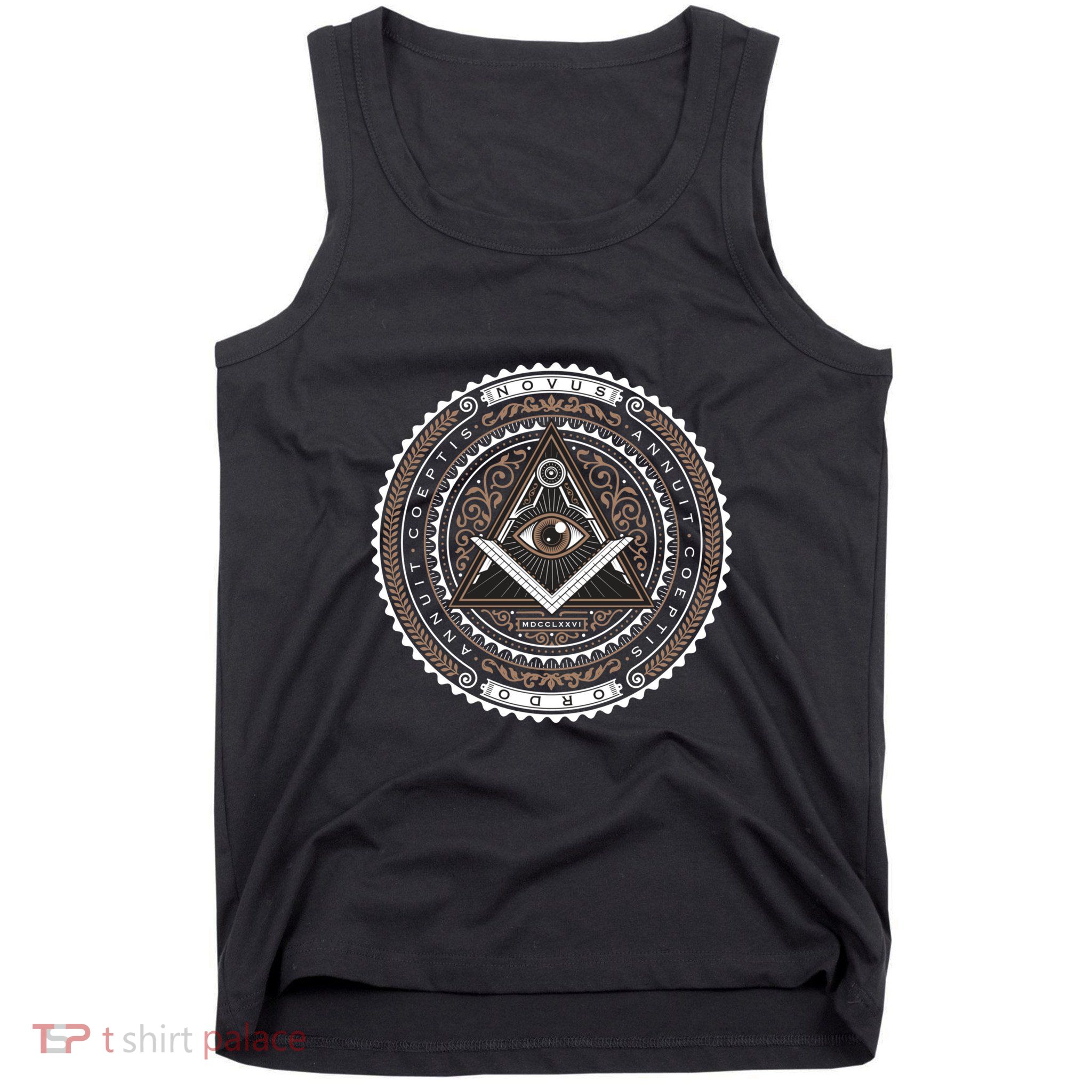 All Seeing Eye Emblem Tank Top