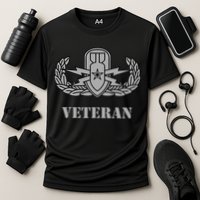 Army Senior Explosive Ordinance Disposal Badge Eod Veteran Performance Shirt