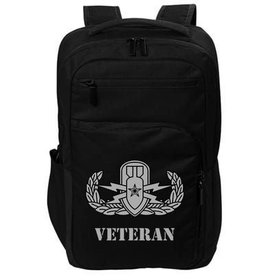 Army Senior Explosive Ordinance Disposal Badge Eod Veteran Impact Tech Backpack