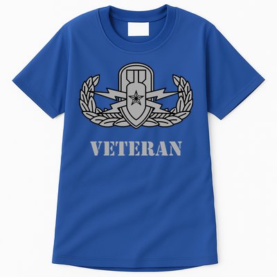 Army Senior Explosive Ordinance Disposal Badge Eod Veteran Tall T-Shirt
