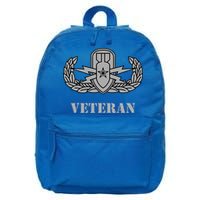 Army Senior Explosive Ordinance Disposal Badge Eod Veteran 16 in Basic Backpack